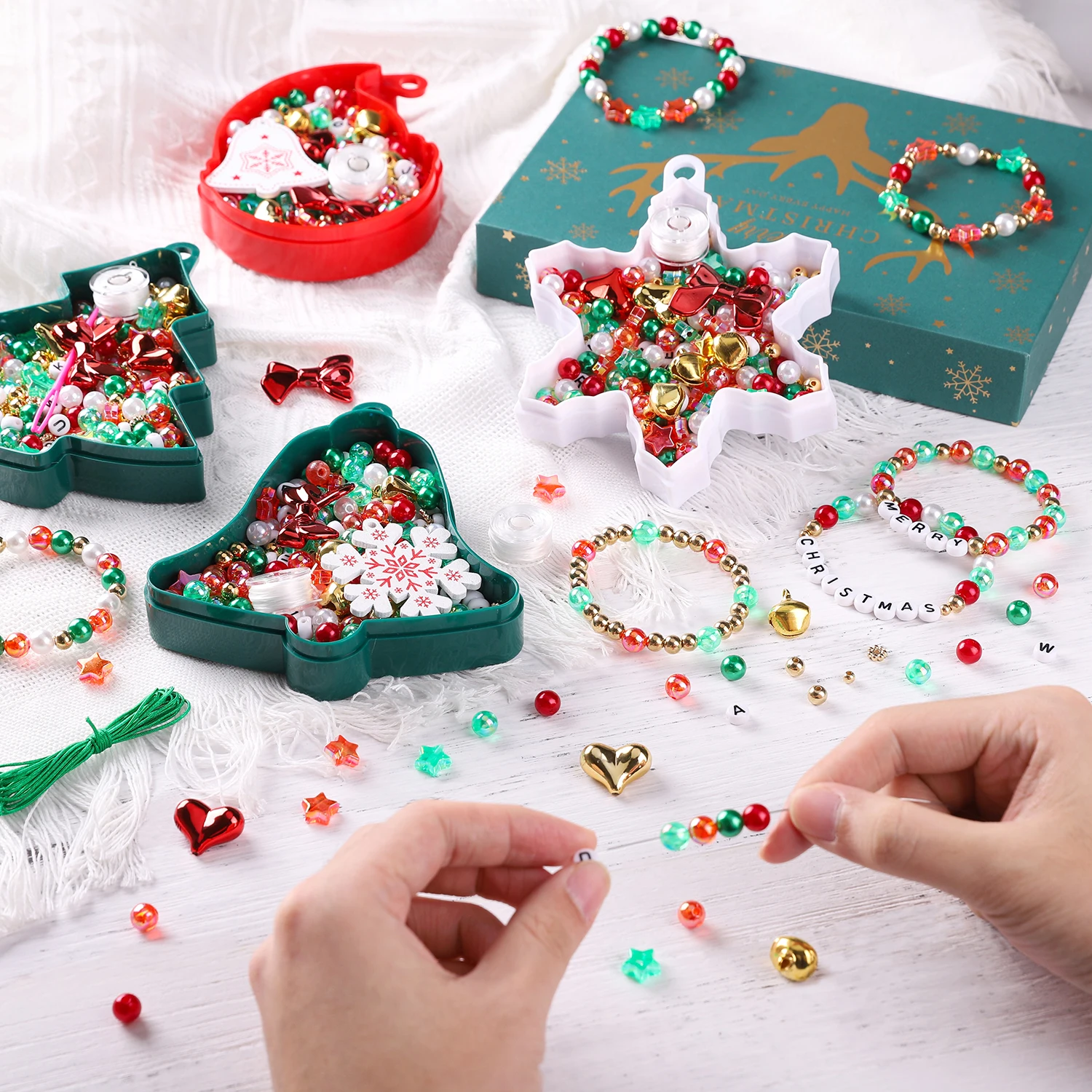 Рождественский комплект для из – обзор и цена Jewelry Making Ideas With Beads