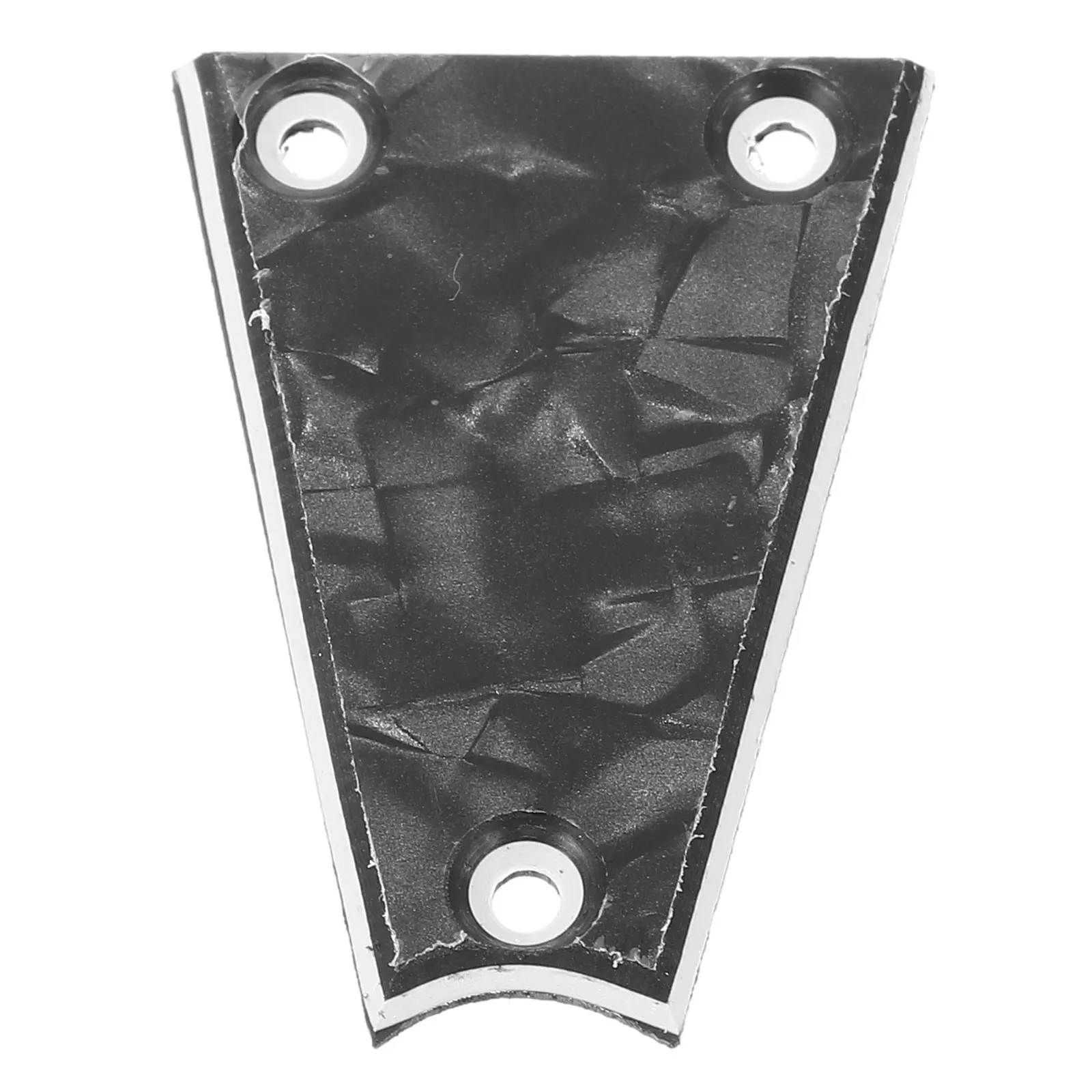 

Truss Rod Cover For Durable Pvc Triangle Neck Plate 3 Hole Easy Installation Hardware Accessories Electric