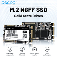 OSCOO SSD M2 SATA 2242 M.2 NGFF SSD 128GB 256GB 512GB HDD Hard IInternal Solid Hard State Drive Hard Disk For Laptop Desktop