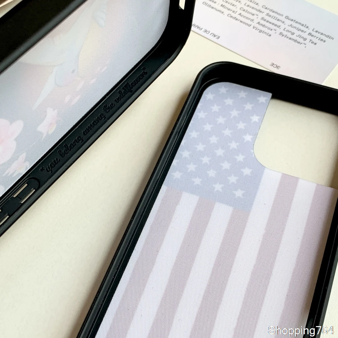 الفاخرة الزهرة البرية نمط جديد العلم الوطني جراب هاتف آيفون 16 15 14 زائد 13 12 17 برو ماكس الهواء 17 برو البولكا نقطة حديقة الحيوان WF غطاء #3