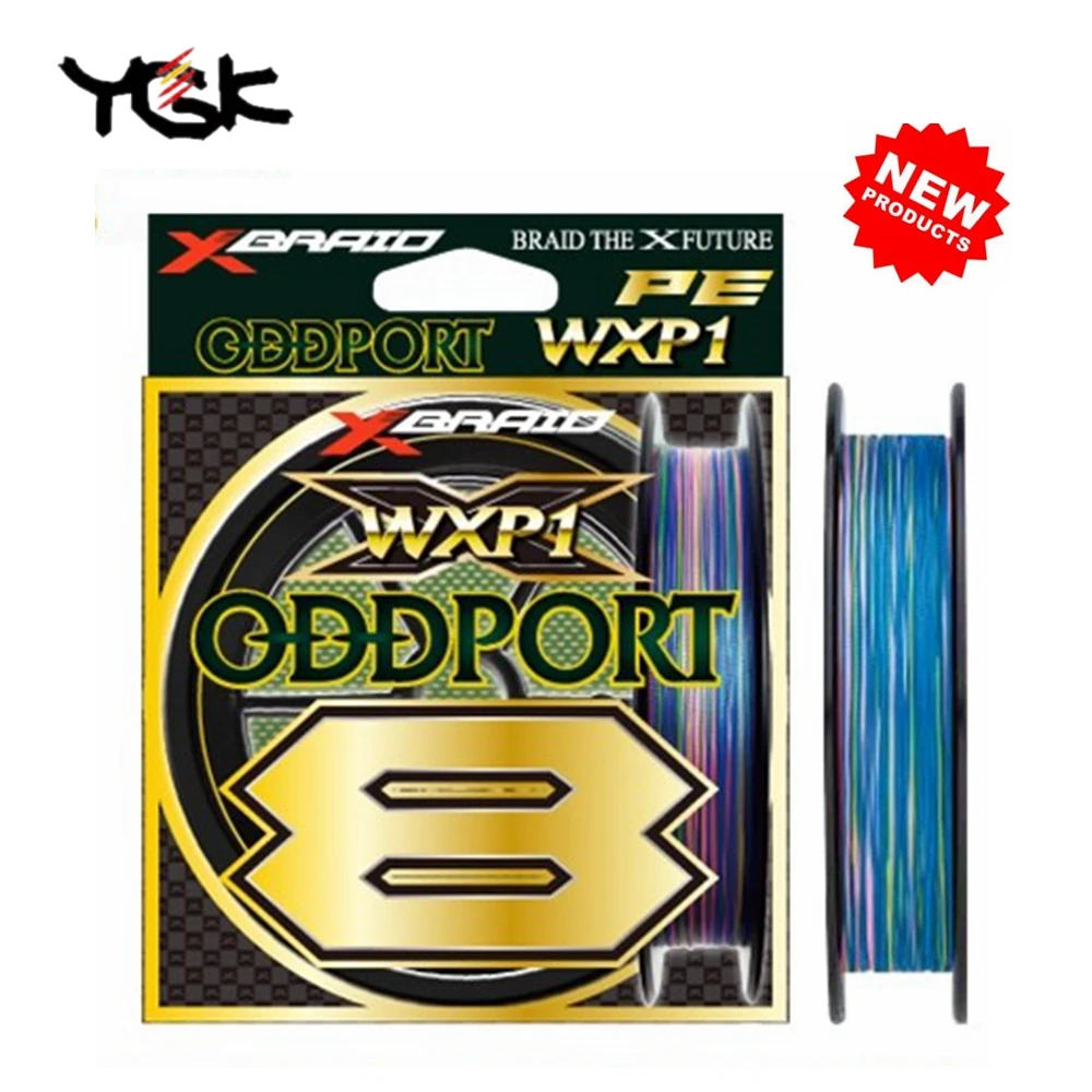 

100% Оригинальная леска YGK X-BRAID ODDPORT WXP1 X8 для рыбалки 200м/300м # 1- # Леска для рыбалки из Японии PE, 12-25 фунтов (180 фунтов), 25 м.