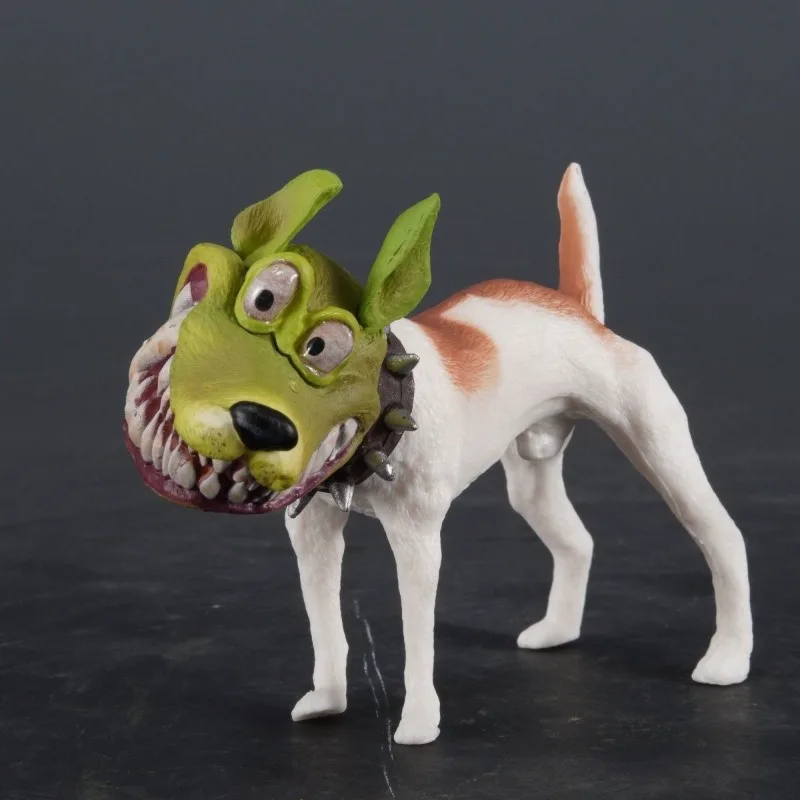 8cm/3.1in Anime The Mask Figure Funny Parson Jack Russell  Action Figures Pvc Statue Collection Model Toys Gifts