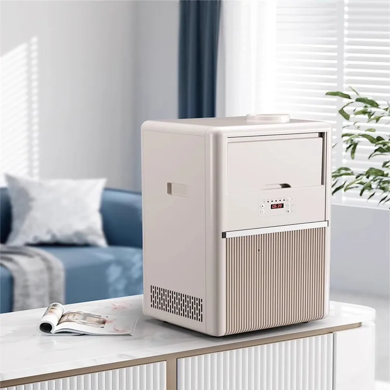 Commercial and household multifunctional milk tea shop, coffee shop, ice maker, fully automatic large capacity ice maker