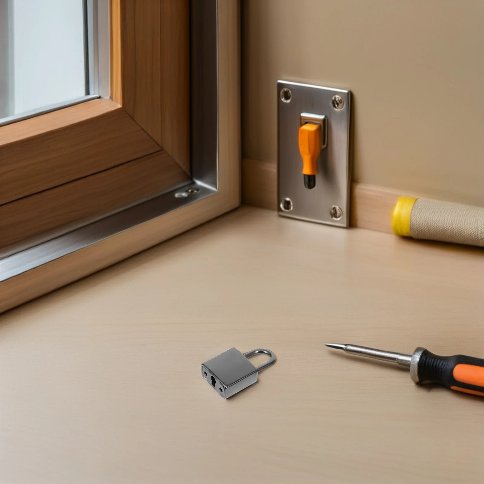 

6Sets Travel Luggage Locks Secure Suitcase Alloy Keyed Padlocks 20mm Mini Travel Padlock for Backpack Diary Book Locker