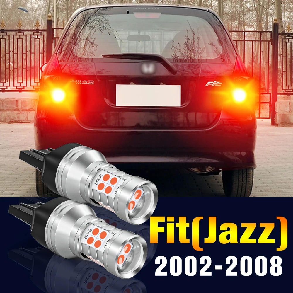 

2pcs LED Brake Light Bulb Lamp For Honda Fit Jazz 2002-2008 2003 2004 2005 2006 2007 Accessories