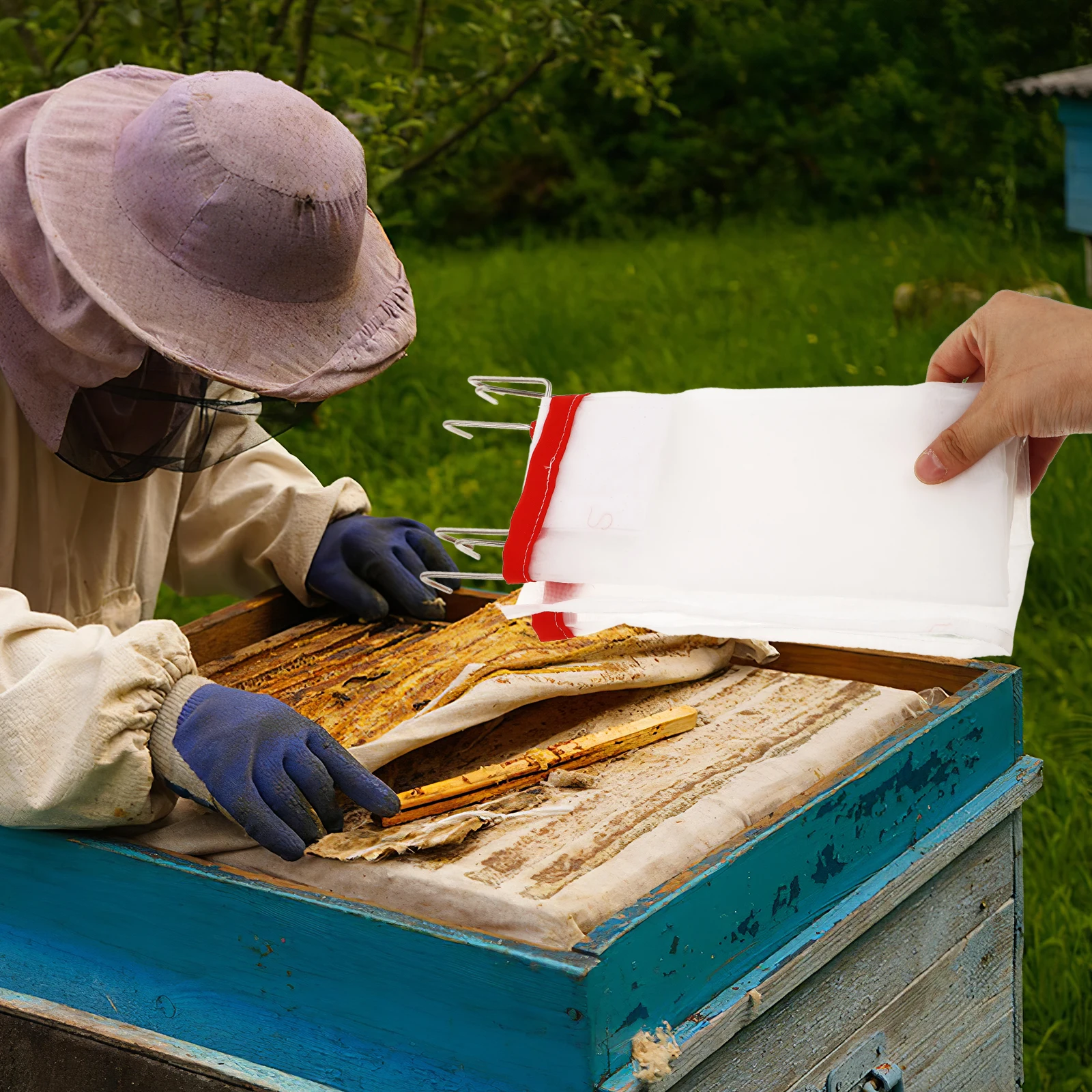 

Нейлоновый мешок для фильтрации меда, долговечный, гибкий, многоцелевой, простой в использовании для медового вина, соевого молока, фильтрующие сетчатые фильтрующие мешки