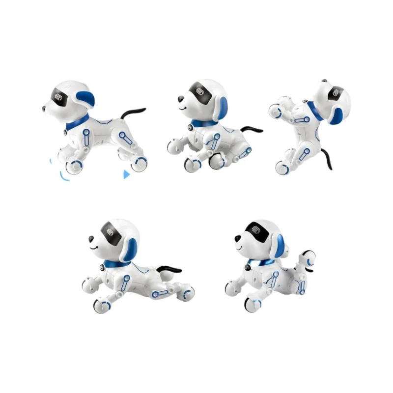 Intelligent mechanical dog remote control pet early education interactive companion singing and dancing children's gift toy dog