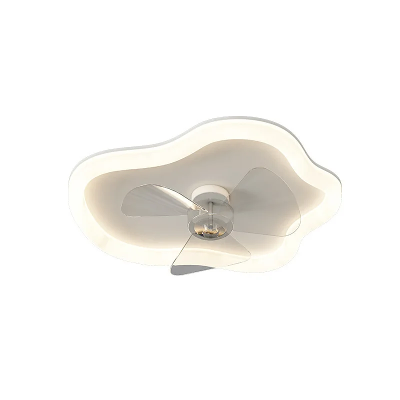 BOSSEN semplice sala da pranzo lampadario moderno invisibile silenzioso camera da letto soggiorno lampadario creativo ventilatore da soffitto