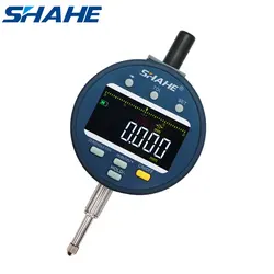 SHAHE Backlight Digital Indicator 0-12.7 mm 1μm Electronic Micrometer Metric Inch Dial Indicator Gauge Measuring Tools