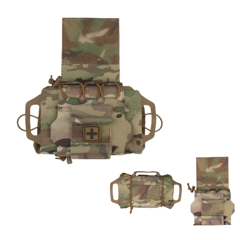 

Набор для быстрого развертывания на открытом воздухе | Компактная первая помощь в кемпинге | Походная аварийная сумка