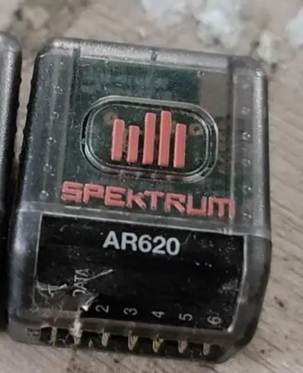 Used Spektrum AR620 DSMX 6 Channel Air Receiver SPMAR620  RX DSM2 and DSMX  telemetry RX