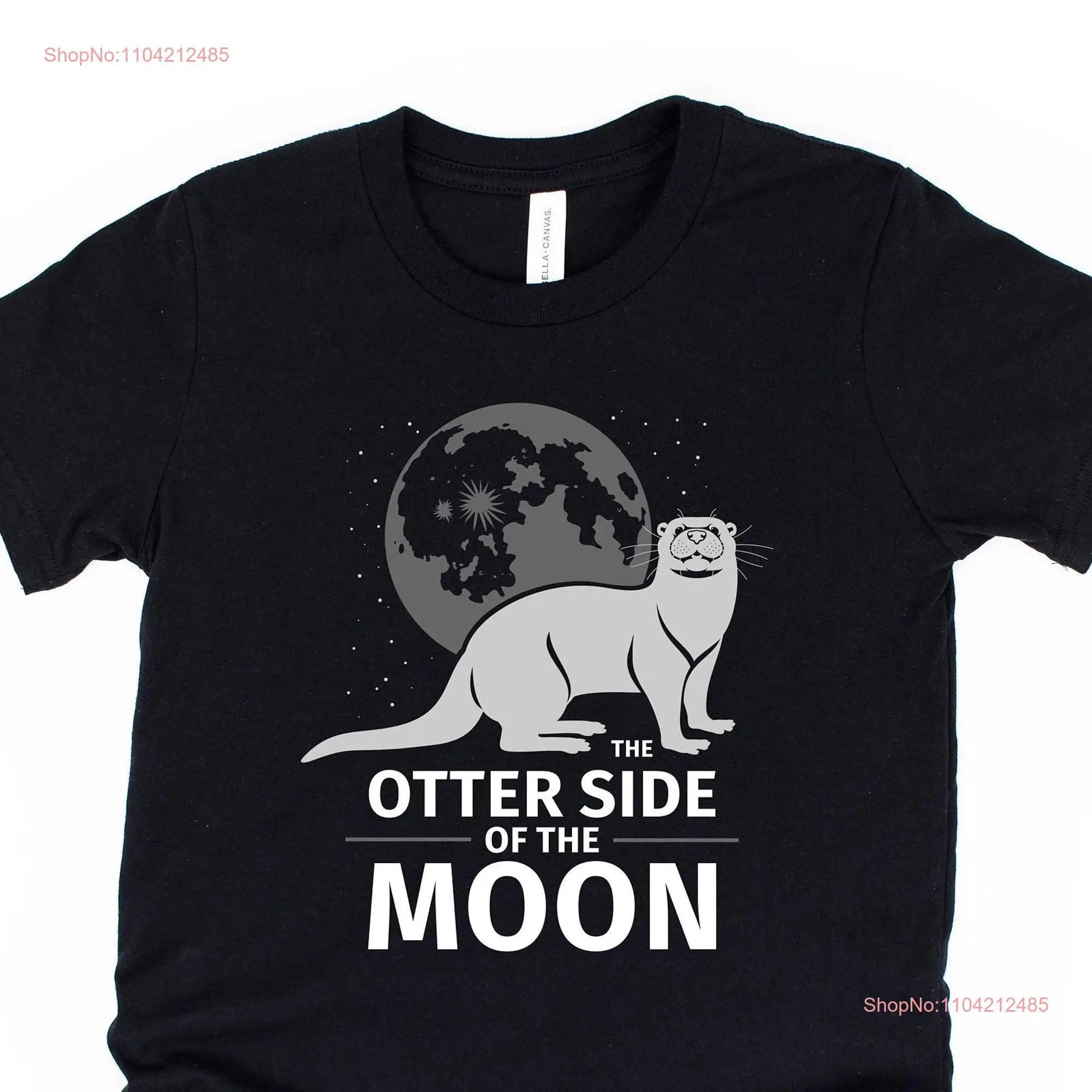 Otter side of the moon cute shirt sea gifts full t long or short sleeves