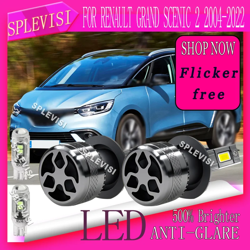 

Long Lifespan Waterproof Feature Low Beam Lights For RENAULT GRAND SCENIC 2 2004 2005 2006 2007 2008 2009 2010 2011 2012-2022
