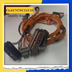 C6.4 6.6 C7 C11 C15 C9 3126B Diagnostic Cable Harness For Caterpillar CAT Excavator Engine Inspection Wiring Harness ECM Testing