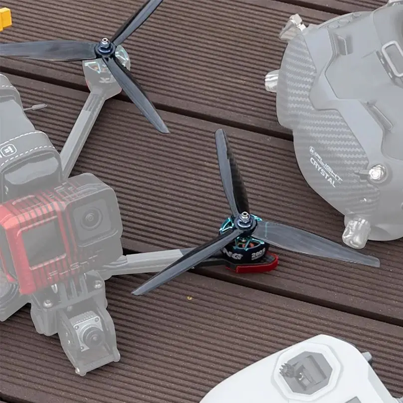 12 пар HQProp 7X3.7X3 7037/7X5X3 7050/7X4X3 7043/7,5X3,7X3 7537 3-лопастной пропеллер CW CCW PC FPV 7 дюймов RC Drone Props