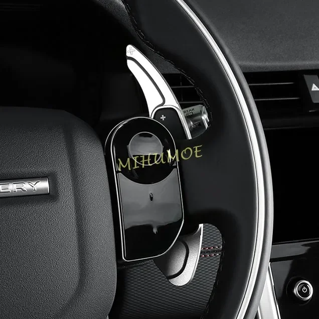 

Interior Steering Wheel Paddle Shifter Extension Trims For Jaguar XE XF XJ F-PACE F-TYPE Range Rover Evoque Discovery Sport