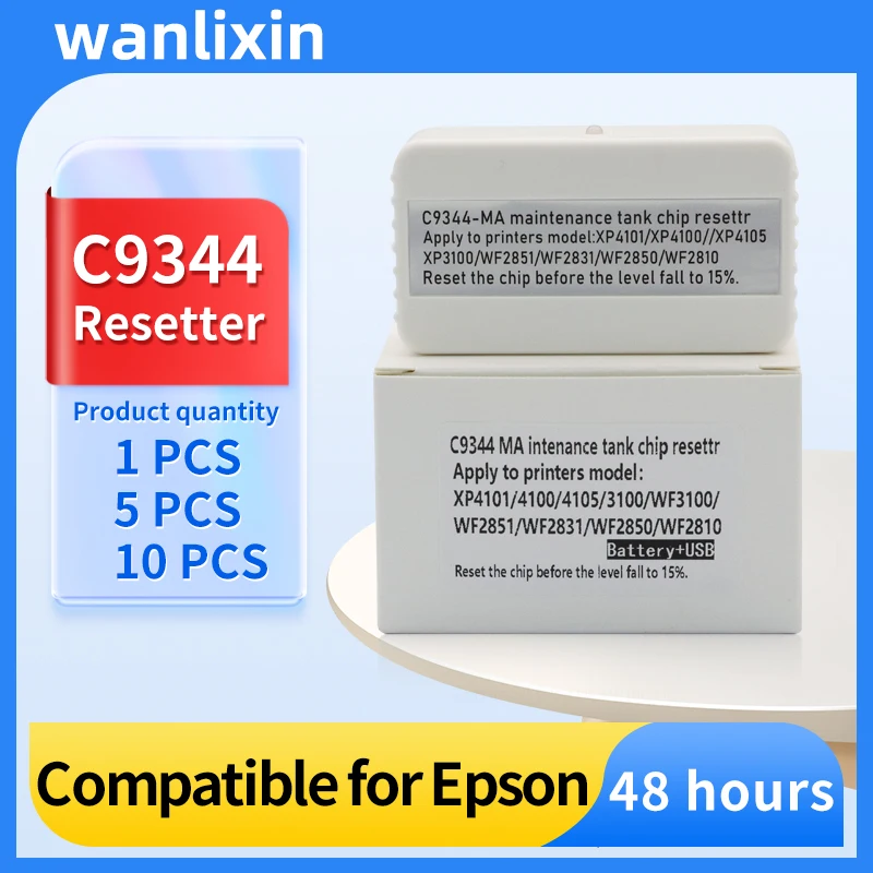 C9344 Maintenance Box Tank Chip Resetter For Epson XP-2200 XP-2205 XP-3200 3205 4200 4205 WF-2910 WF-2950 2930 2935 L5590 L3550