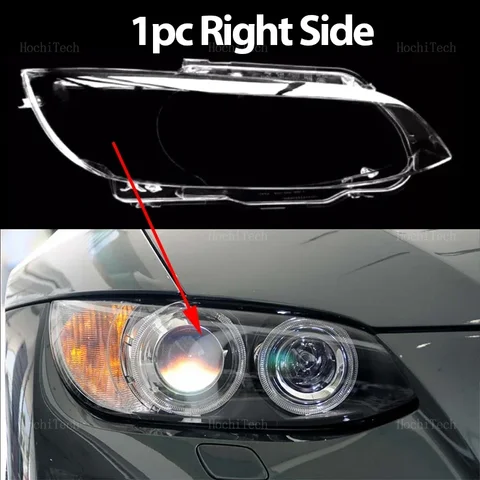 Прозрачная Крышка Корпуса Для Передних Фар BMW M3 E92 E93 Coupe, Стеклянная Крышка-линза, До Рестайлинга 2006-2009