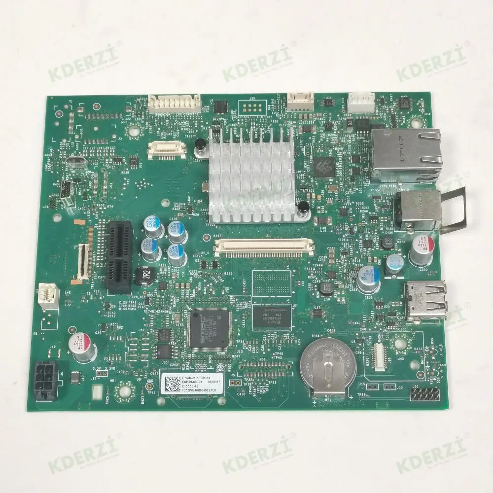 Imagem -02 - Placa de Lógica da Impressora Formatter Original sem Emmc Pca E6b6960003 hp Laserjet M604 604 M605 M605x M606