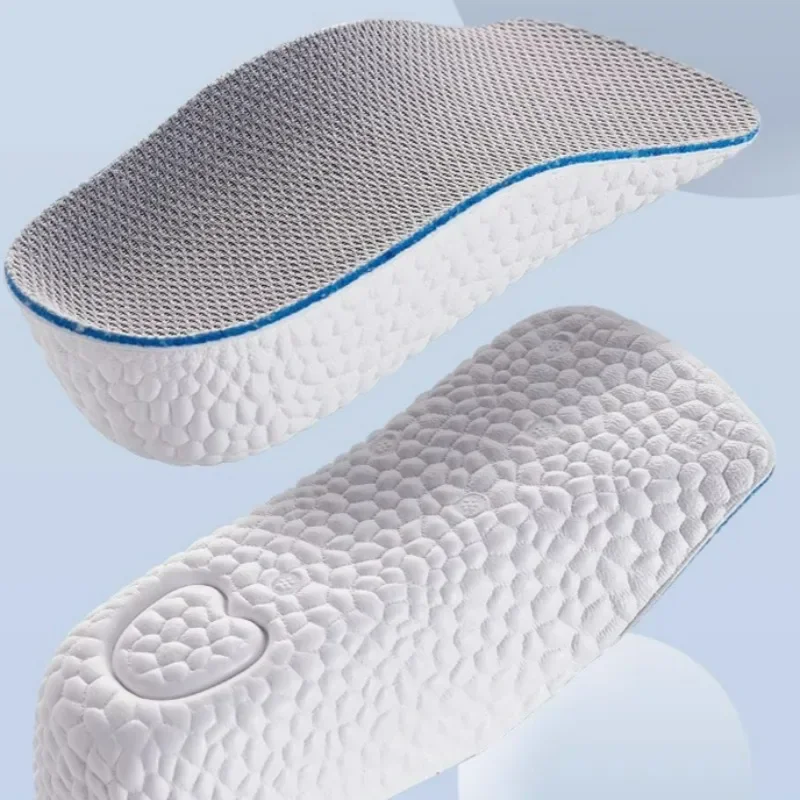 Arch Support Insole U-shaped Heel Cup Protection Shoe Pad Breathable Height Increasing Insoles Shock Absorption Shoe Cushion