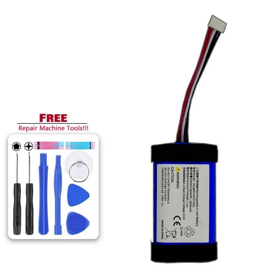 耐久性のある-2600mah-アンカー-soundcore-ブーストポータブル-bluetooth-スピーカーバッテリー-2s18650-aks100sl-軽量