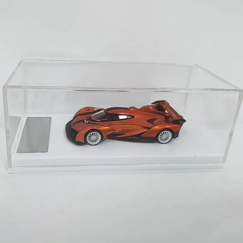 Für die Sammlung lmlf 64 solus gt v10 Druckguss Modell auto Display Legierung orange Wagen