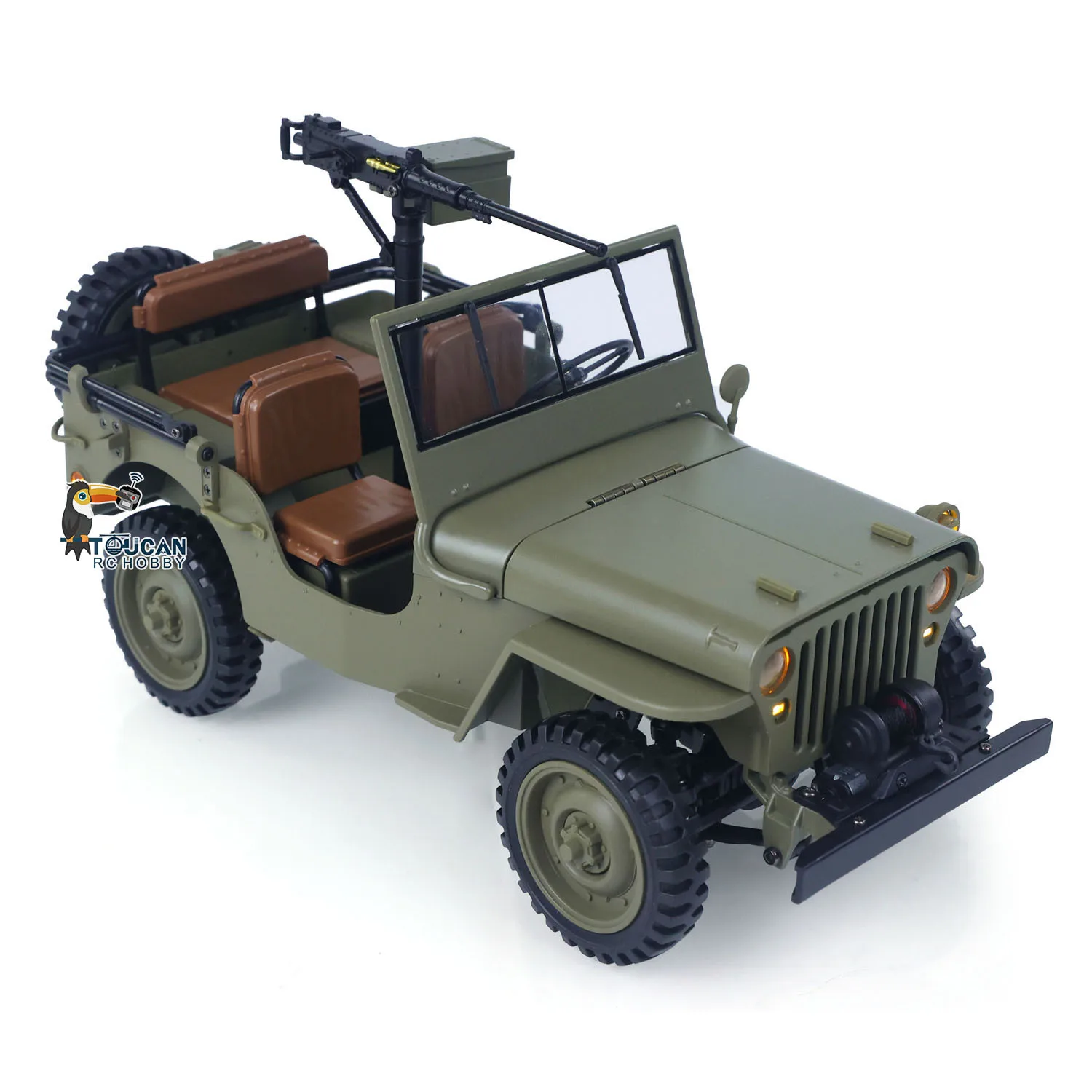 Gift HG 1/14 4x4 Elektrische Militaire Vrachtwagen HG4 58 Converteerbare Off Road Combat Voertuig Radio Auto 2 snelheden Licht Geluid Motor Speelgoed Model