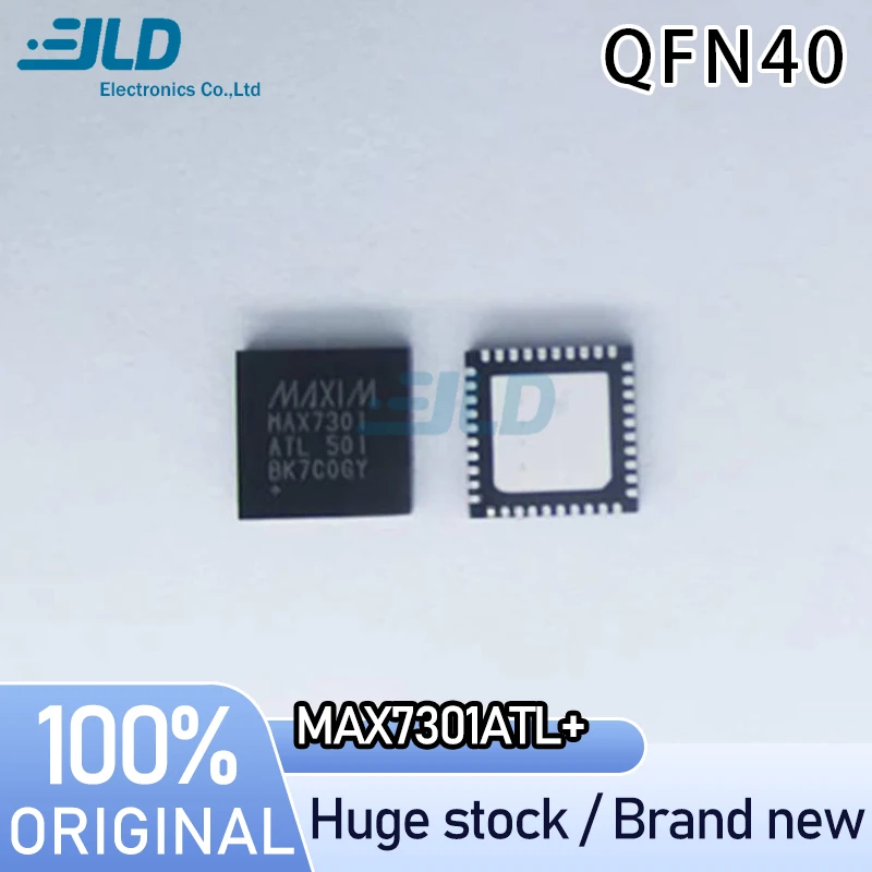 (5-20piece)100% New MAX7301ATL+ QFN40 Chipset Professional one-stop ordering Adequate stock Electronics component