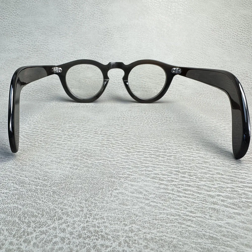 Man's Glasses Frames Unique Vintage Optical Eyeglasses Cat Eye Retro Handmade Buffalo Horn Reading Prescription Eyeglass Frames