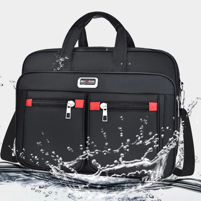 pasta executiva masculina Business Laptop Maleta Homens Impermeável Oxford Bolsa Escritório Documentos Messenger Bolsas De Ombro Grande Escritório Executivo XA303C