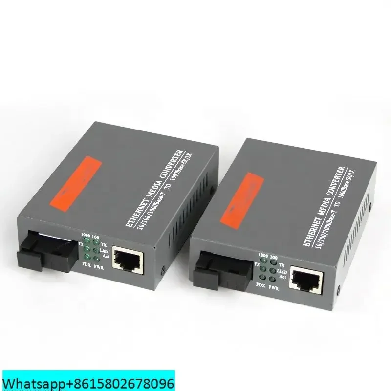 

Заводская цена на 2-портовый оптоволоконный медиаконвертер Ethernet HTB-GS-03 10/100/1000M гигабитный медиаконвертер Simplex