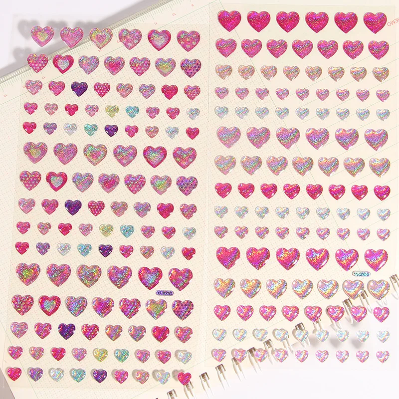 

New 3D Heart Rhinestone Face Diamonds Sticker Glitter Face Festivals Accessories Face Gems Jewels Stickers Makeup Crystals
