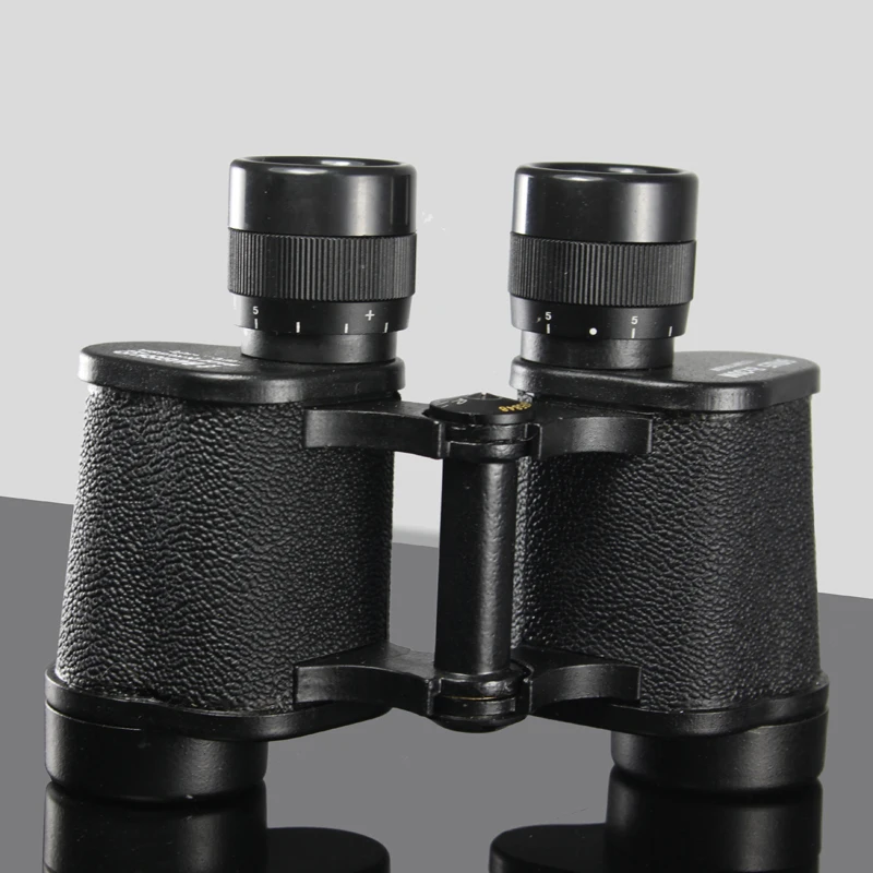 8x30 Full Metal Binoculars Professional HD BAK4 Prism Telescope with Rangefinder Reticle Optics for Hunting Travel