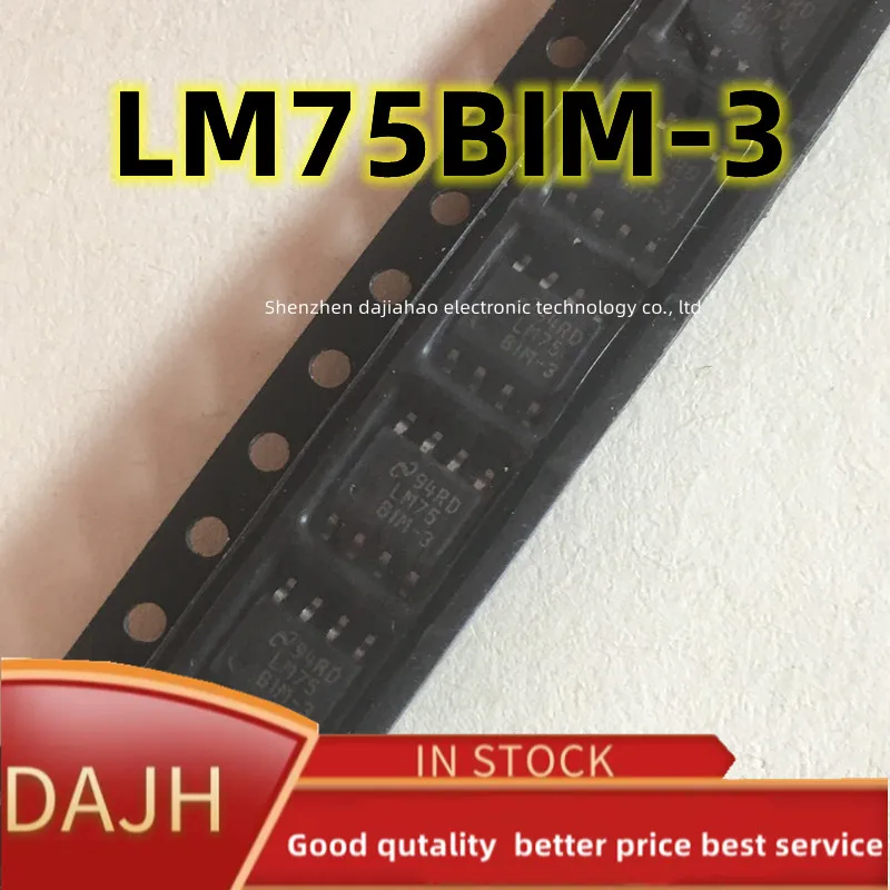 1pcs/lot LM75BIM-3NOPB sop8  LM75BIM IC chips in stock