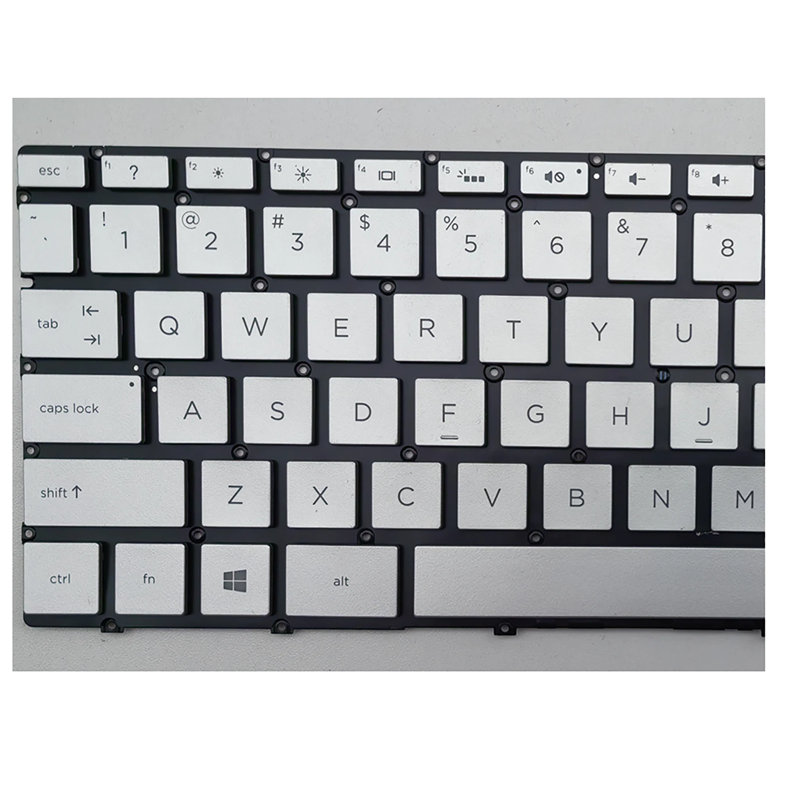 for HP 13-AG 13-AD 13-AQ 13-AH 13-AC 13-AE 13-AW 13-BF TPN-C132 W144 US No Backlit Silver Laptop Keyboard