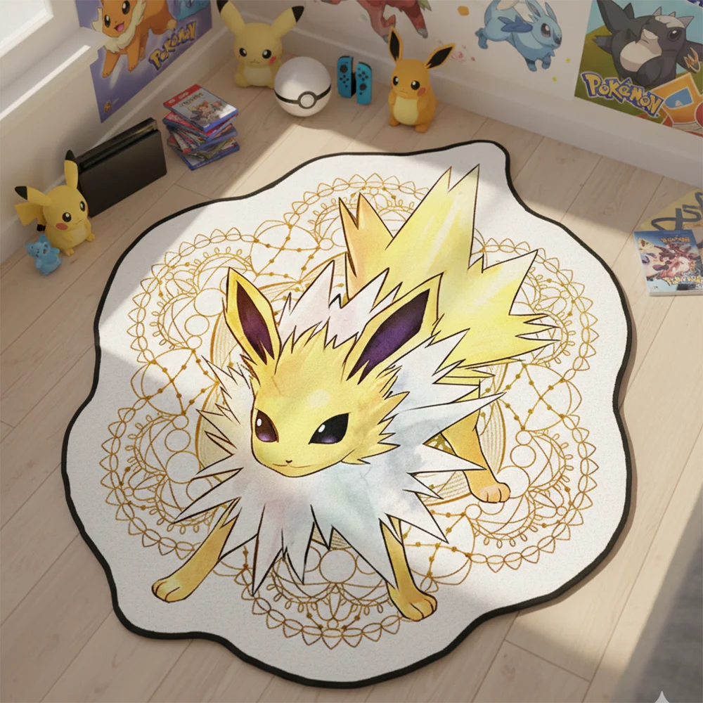 Gaming Accessories For Kids Room - Anime Halı Pokemon Sevimli Rayquaza Halı