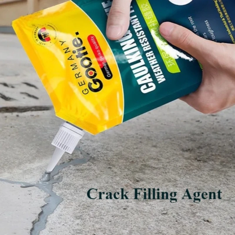 Crack Filling Agent Waterproof Leak Glue House Repair Cement Crack Adhesive Bungalow Leakage Plugging Material Hardware Sealers