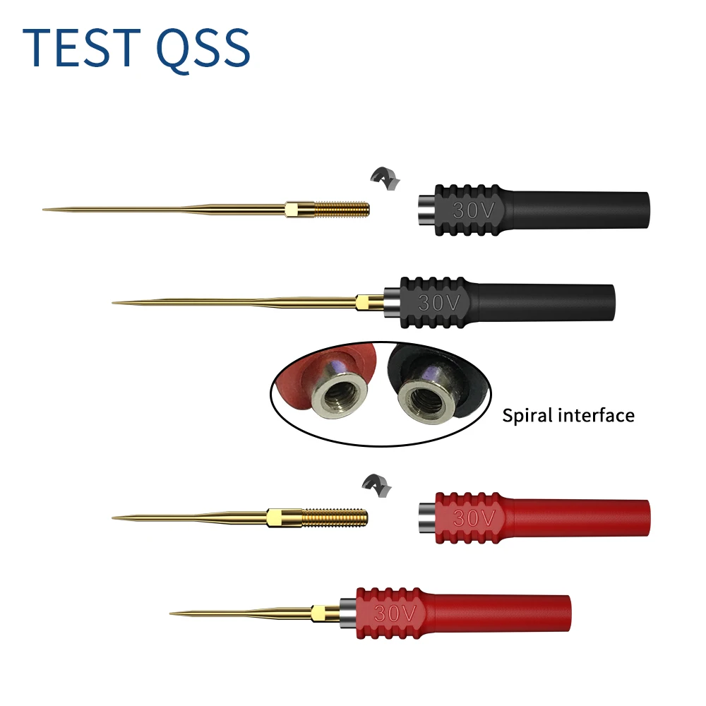 QSS Multimeter Multi-Function Test Probe Pin Kit for Automotive/Electric Applicance Diagnostic Repair Tools  DIY Q.T8001-2