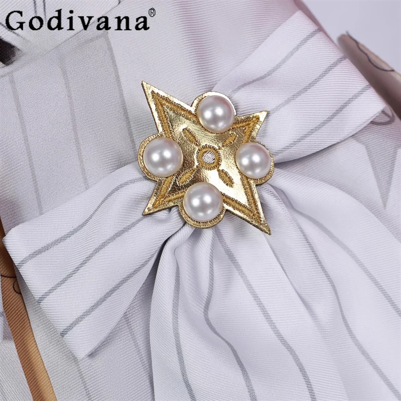 여자아이들을 위한 롤플레잉 의상 가발, 젠리스 존 제로 카니발 파티 드레스 세트, 여성 크리스마스 유니폼 할로윈 코스프레 드레스