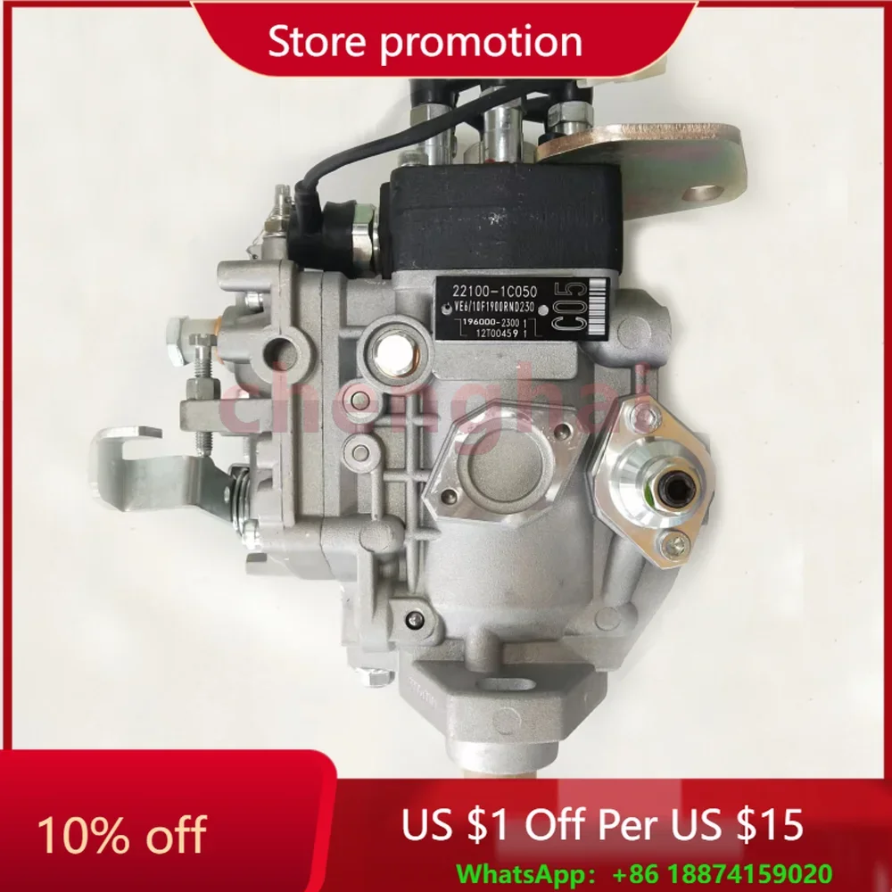 

High Pressure Original And New Fuel Injection Pump 196000-2300 22100-1C050 VE6/10F1900RND230 For TOYOTA