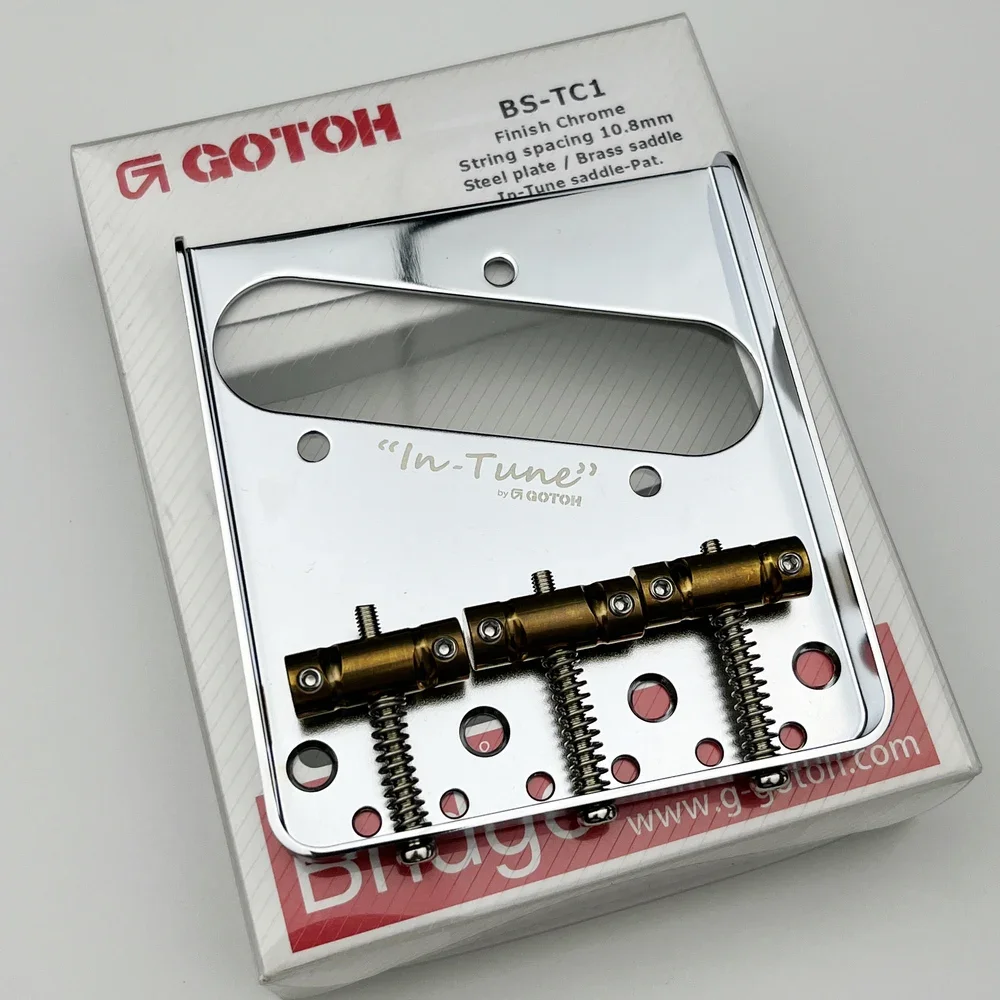 Genuine Original GOTOH Wilkinson BS-TC1 Vintage Electric Guitar Fixed Bridge Chrome MADE IN JAPAN