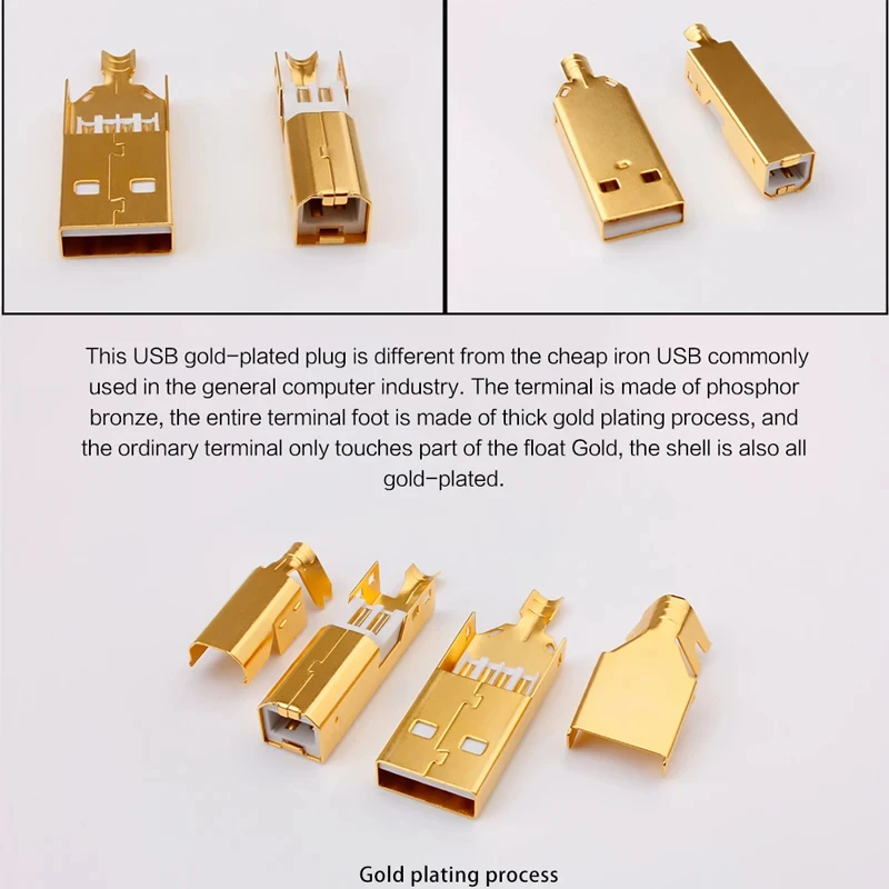 Yytcg usb Connector a + usb Type b, high quality usb connector usb cable