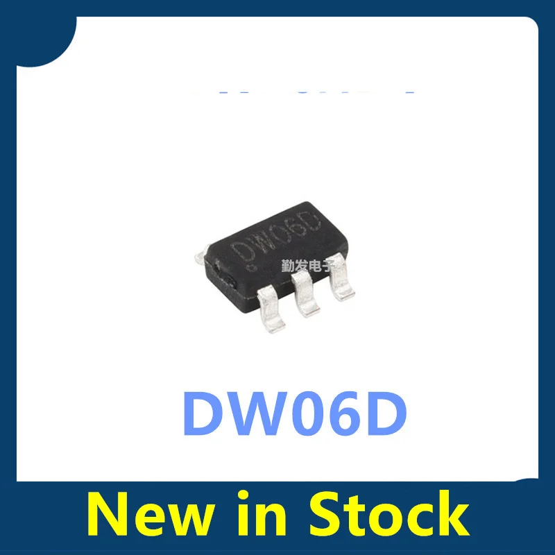 20PCS DW06D Surface-mount SOT23-6 2-in-1 lithium battery protection IC
