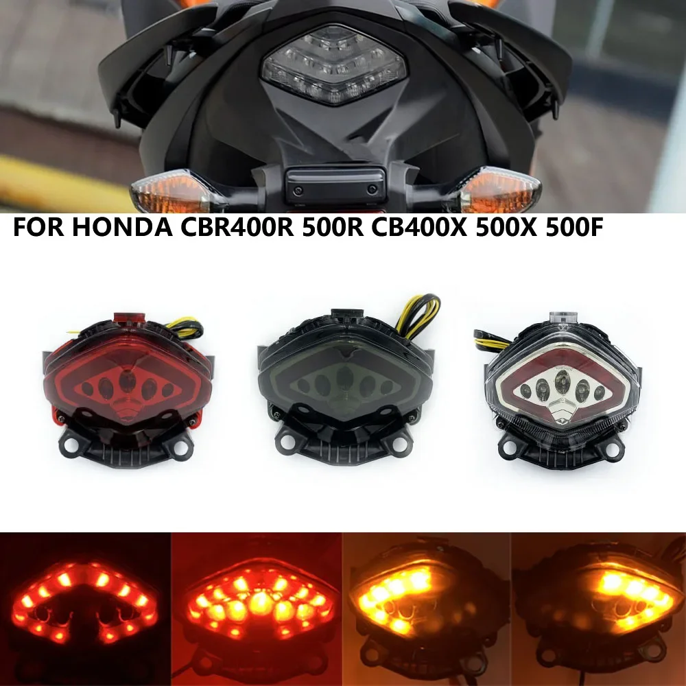 Taillight Tail Brake Turn Signal Integrated Led Light For 2013 2014 2015 HONDA CBR500R CB500F CB500X CBR 500R CB 500F 500X