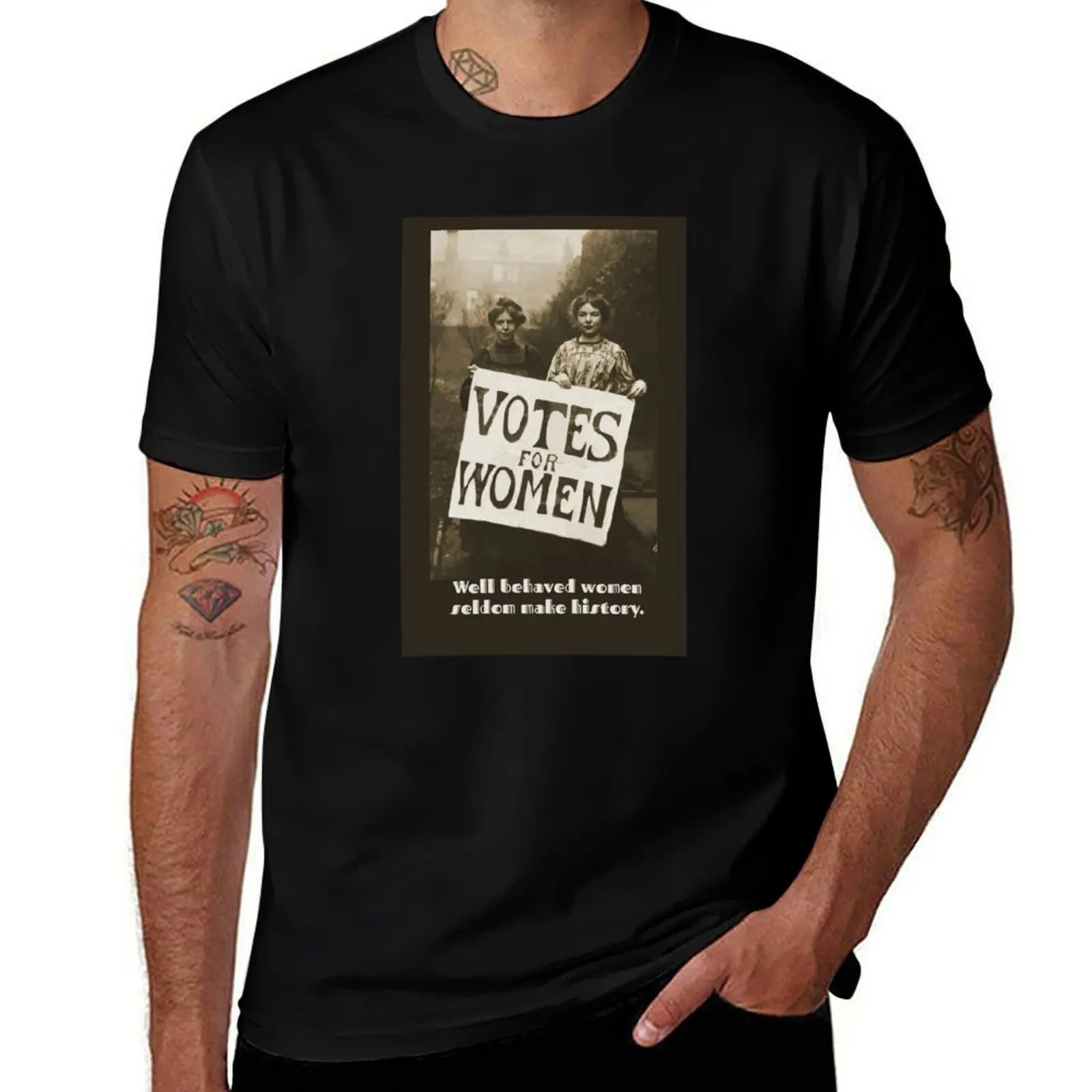 Well behaved women Suffragettes T-Shirt Lightweight Hiking T-Shirt