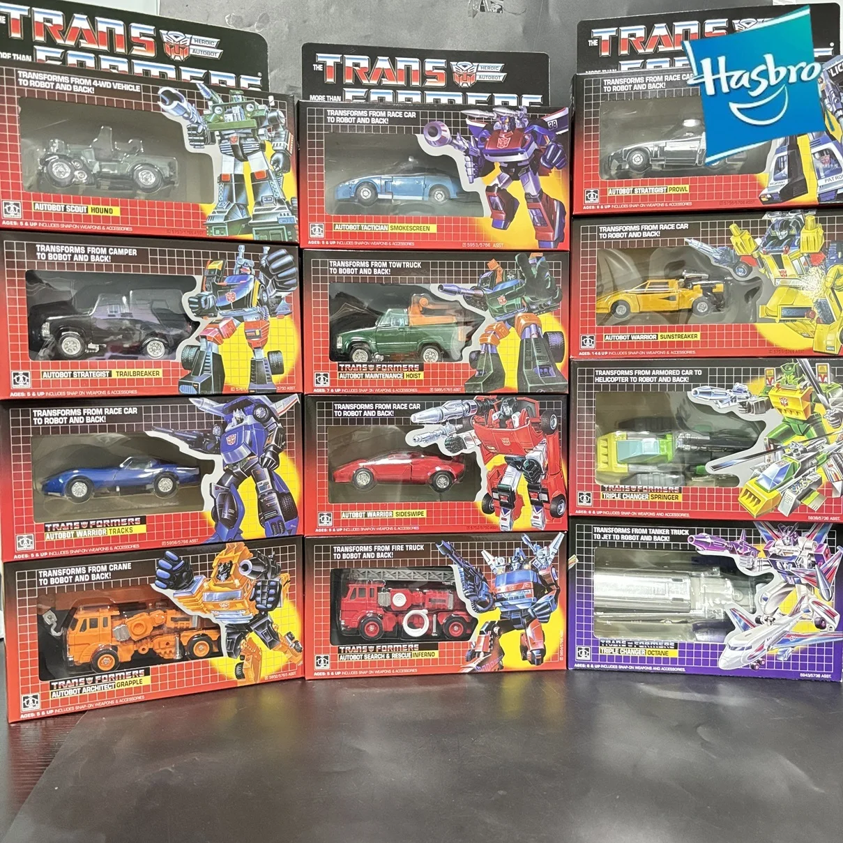 

Transformetion G1 Reissue KO OP prime Menasor Wheeljack Scourge Mirage Sunstreaker Action Figure Toy Gift Collection