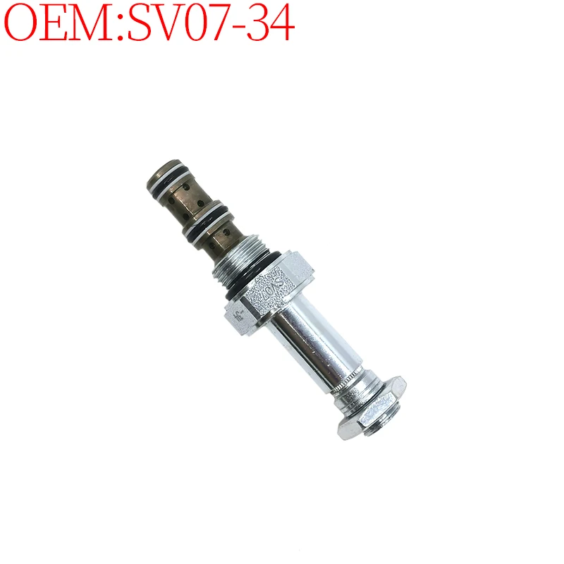 Hydraulic Accessories Construction Machinery Parts SV07-34-0-N SV07-34 SV0734-0N SV0734 Solenoid Valve Spool for Hydraforce