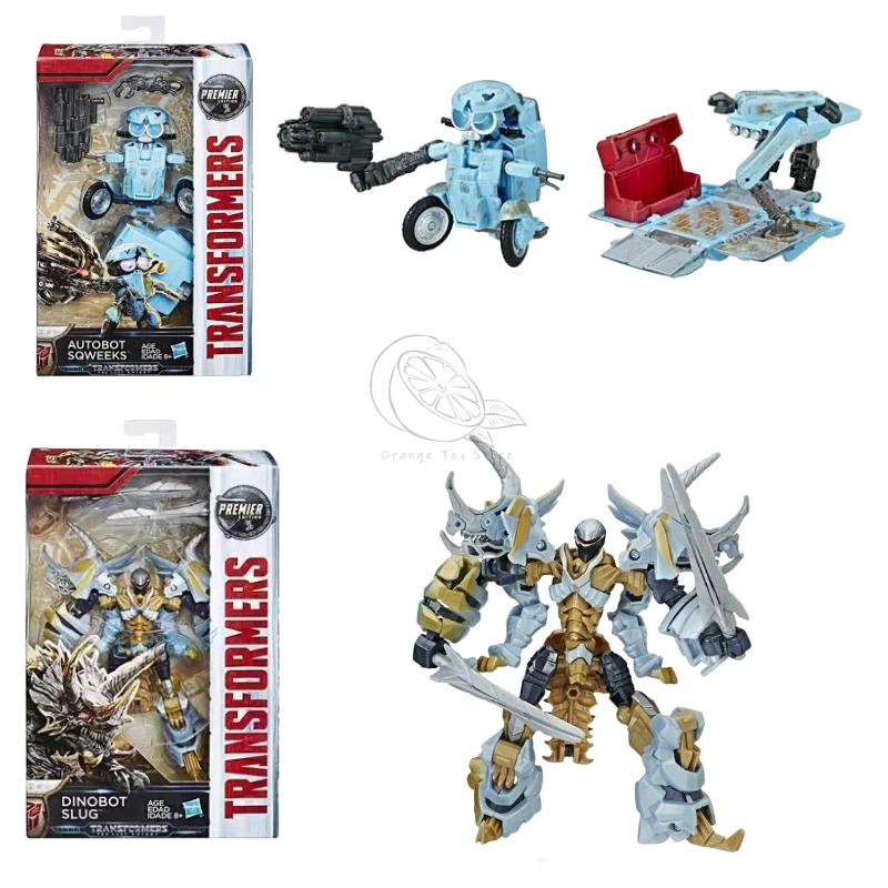 Takara Tomy-O Último Cavaleiro Série Figura de Ação Robô, Transformers, Steelnet Deriva Sqdays, Bumblebee Escória, Classe Deluxe, Em Stock