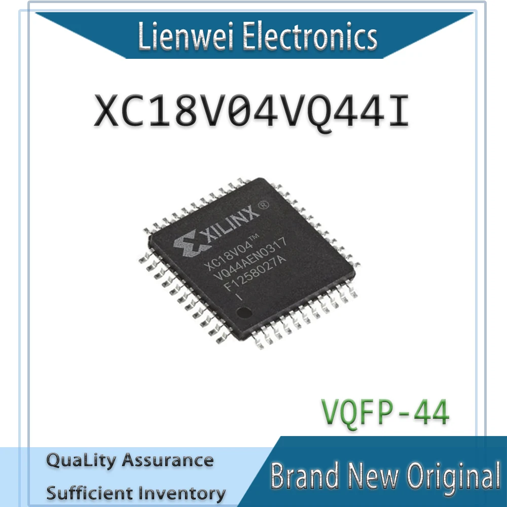 

100% New Original XC18V04 XC18V04VQ44I IC Chipset VQFP-44