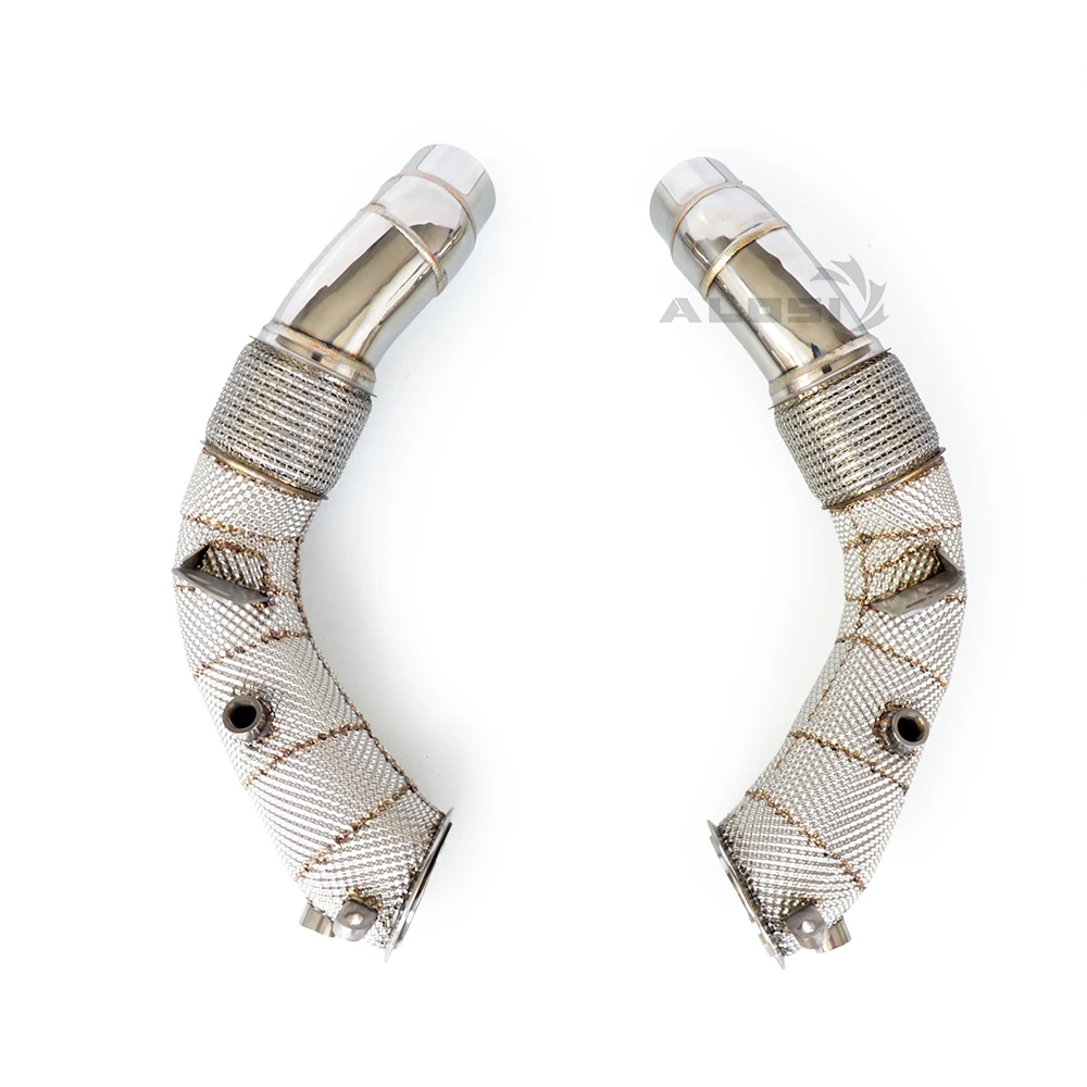 

Suitable for BMW M6 2012-2018 F12 F13 S63 with heat shield exhaust pollution downpipe high-performance downpipe exhaust